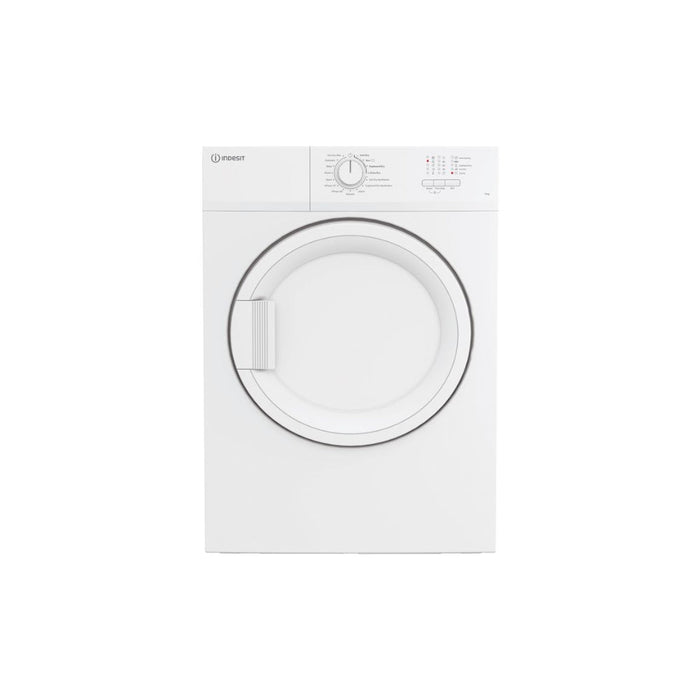 Indesit C YD A81 WWGL UK F/S 8kg Venting Tumble Dryer - White Image 1