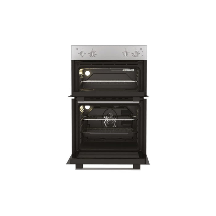 Indesit DII 10N S Double Electric Oven - Silver Image 2
