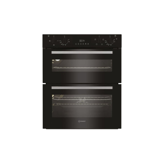 Indesit DUI 10D B Built Under Double Electric Oven Image 1