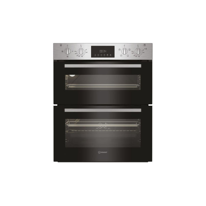 Indesit DUI 12D IX Double Electric Oven - St/Steel Image 1