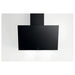 Indesit IHVP 62F LT K 60cm Angled Chimney Hood - Black Image 1