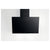 Indesit IHVP 62F LT K 60cm Angled Chimney Hood - Black Image 1