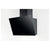Indesit IHVP 62F LT K 60cm Angled Chimney Hood - Black Image 2