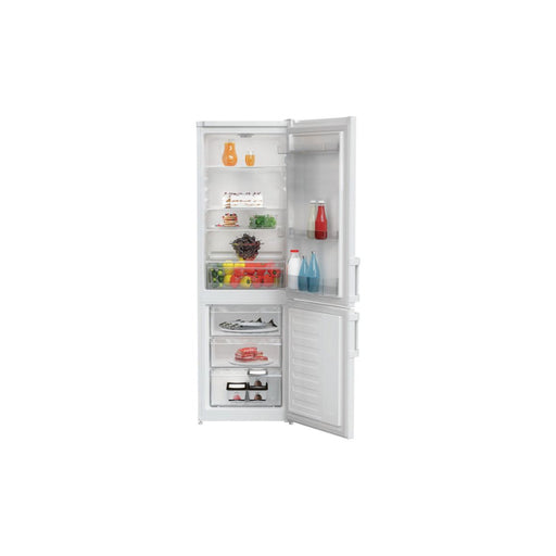Indesit IKNS 1261 W4UK F/S 60/40 Fridge Freezer - White Image 1