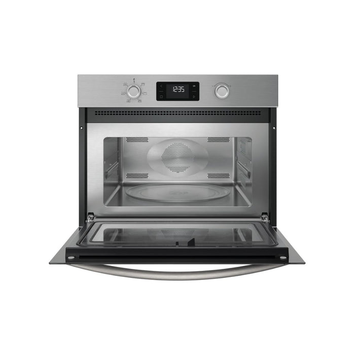 Indesit IP 252R XUK B/I 900W Microwave & Grill - St/Steel Image 2