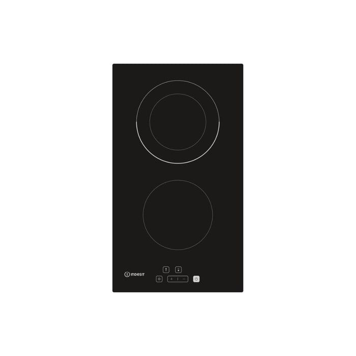 Indesit IRD 2030 B 30cm Domino Ceramic Hob - Black Image 1