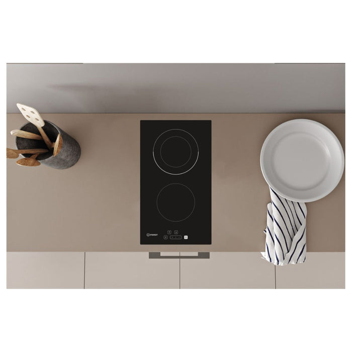 Indesit IRD 2030 B 30cm Domino Ceramic Hob - Black Image 4