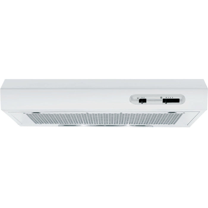 Indesit ISLK 66F LS W 60cm Visor Hood - White Image 1