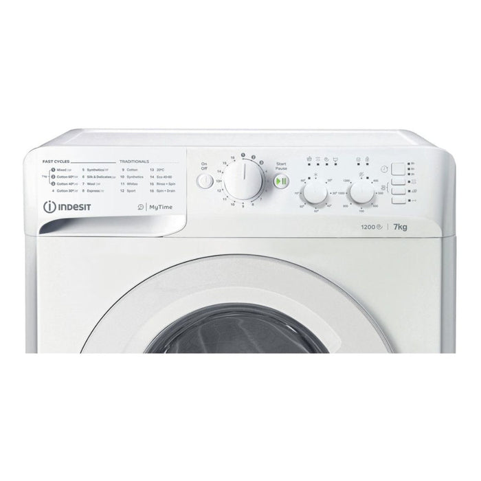 Indesit MTWC 71252 W UK F/S 7kg 1200rpm Washing Machine - White Image 2