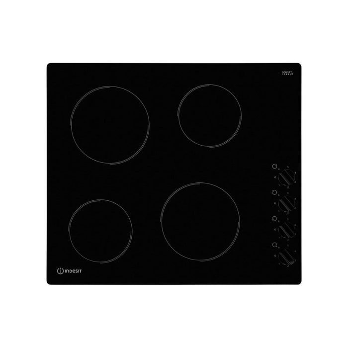 Indesit RI 860 C 60cm Ceramic Hob - Black Image 1