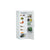 Indesit SI8 2Q WD UK F/S Tall Larder Fridge - White Image 2