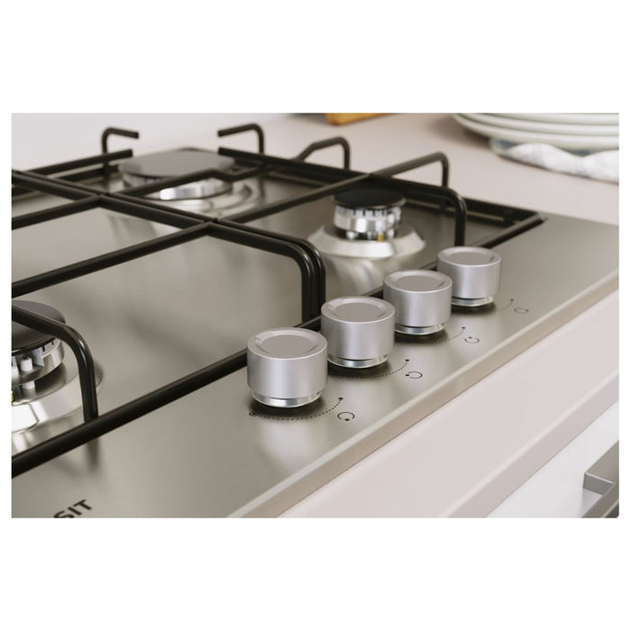 Indesit THP 642 IX/I 1 60cm Gas Hob - St/Steel Image 3