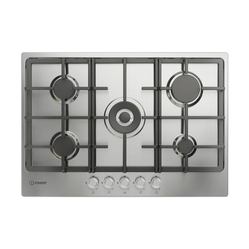 Indesit THP 751 W/IX/I 1 75cm Gas Hob - St/Steel Image 1