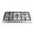 Indesit THP 751 W/IX/I 1 75cm Gas Hob - St/Steel Image 2