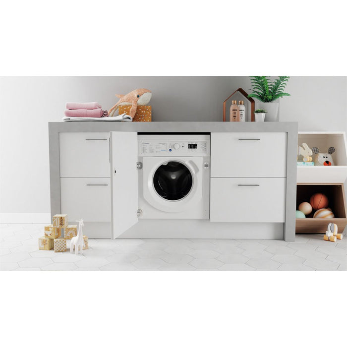 Indsit BI WDIL 75148 UK B/I 7/5kg 1400rpm Washer Dryer Image 4