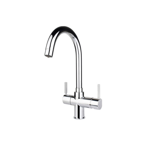 InSinkErator 3N1 Lecce J Shape Steaming Hot Tap & Tank - Chrome Image 1