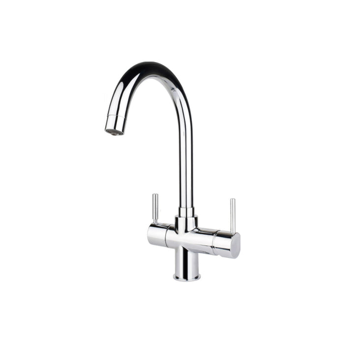InSinkErator 3N1 Lecce J Shape Steaming Hot Tap & Tank - Chrome Image 1
