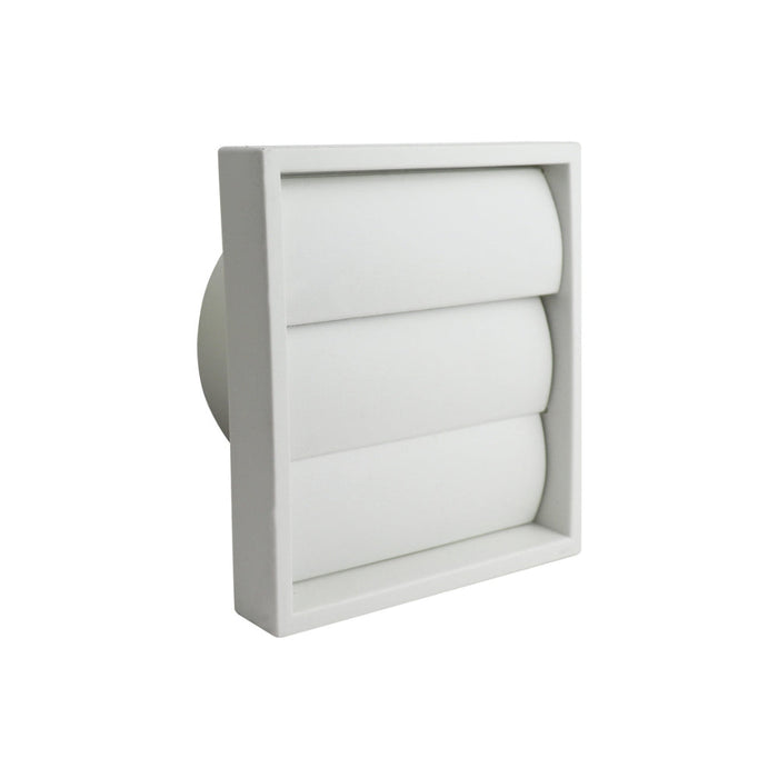 Manrose Gravity Shutter Grille - White