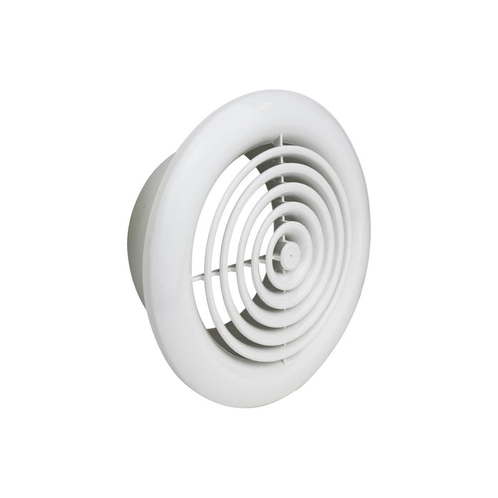 Manrose Internal Circular Grille - White
