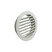 Manrose 150mm Round Louvered Grille - White Image 1