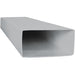 Manrose 204 x 60mm Rectangular Flat Channel Ducting - White Image 1