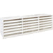 Manrose 204 x 60mm Slimline Airbrick Low Resistance - White Image 1