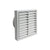 Manrose Fixed Louvre Grille - White Image 1