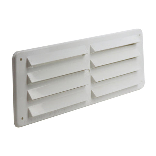 Manrose Fixed Louvre Vent - White Image 1