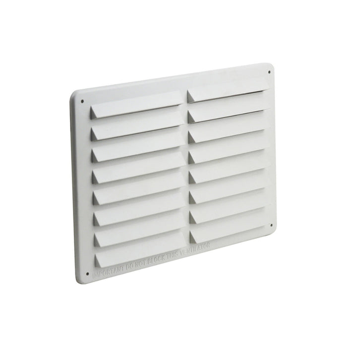 Manrose Fixed Louvre Vent - White Image 2
