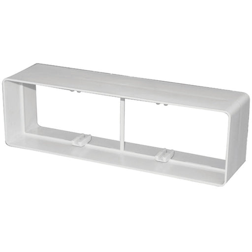 Manrose Flat Channel Connector - White Image 1