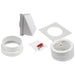 Manrose Round Cowl Kit (1m) - White Image 1