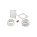Manrose Round Hose Gravity Kit (1m) - White Image 1