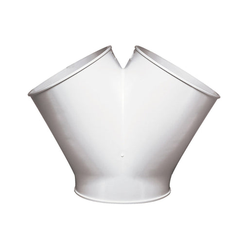 Manrose Round Y-Piece Connector - White Image 1