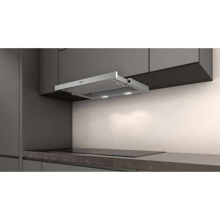 Neff N30 D46BR22N1B 60cm Telescopic Hood - Metallic Silver Image 5