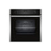 Neff N50 B4ACF1AN3B Single Slide&Hide Electric Oven - St/Steel Image 1
