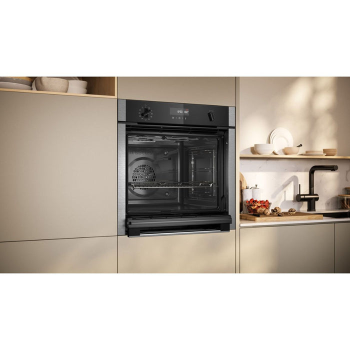 Neff N50 B6ACH7AG7B Single Slide&Hide Pyrolytic Oven Image 12