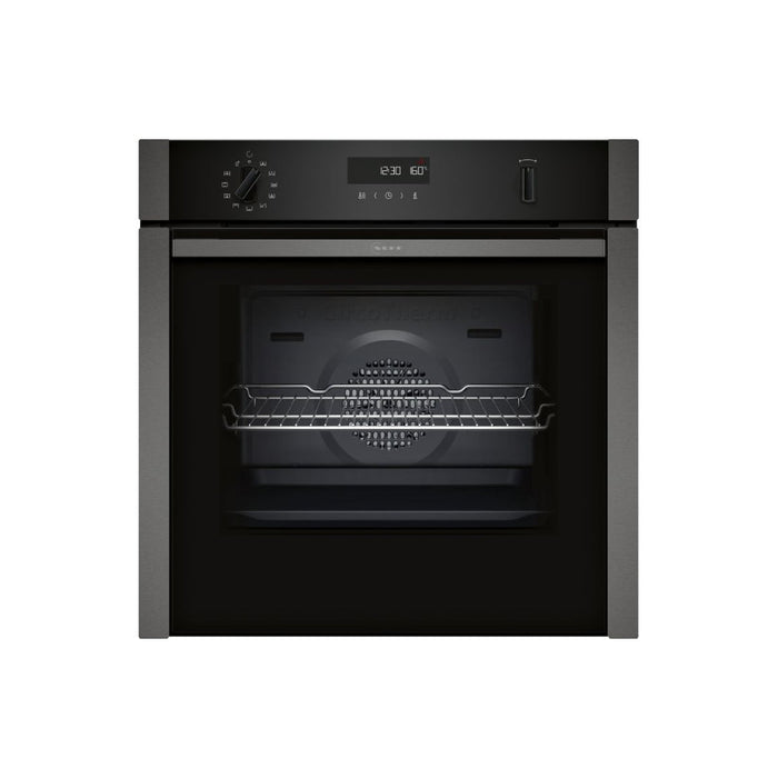 Neff N50 B6ACH7AG7B Single Slide&Hide Pyrolytic Oven Image 1