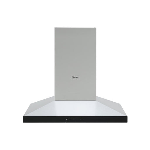 Neff N50 D64QFM1N0B Slim Pyramid Chimney Hood - St/Steel Image 1