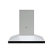 Neff N50 D64QFM1N0B Slim Pyramid Chimney Hood - St/Steel Image 1