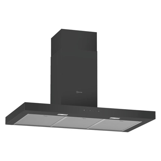 Neff N50 D94BHM1S5B 90cm T-Shape Box Chimney Hood - Black Image 1