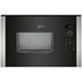Neff N50 HLAWD53N0B 900W Microwave - Black w/Steel Trim Image 1