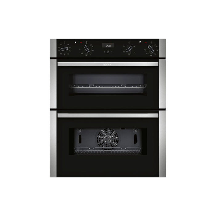 Neff N50 J1ACE2HN0B B/U Double Electric Oven - St/Steel Image 1
