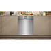 Neff N50 S145HTS01G S/I 13 Place Dishwasher - Brushed Steel Image 3