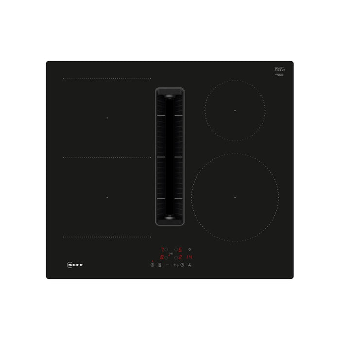 Neff N50 V56NBS1L0 60cm Venting Induction Hob - Black Image 1