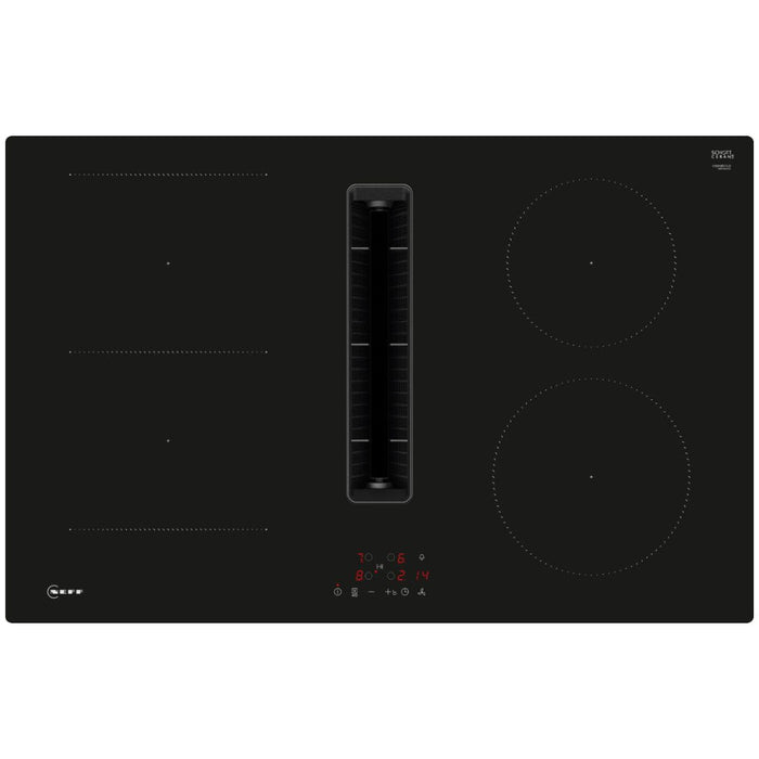 Neff N50 V58NBS1L0 80cm Venting Induction Hob - Black Image 1