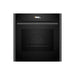 Neff N70 B24CR31G0B Single Electric Oven - Black w/Graphite Trim Image 1