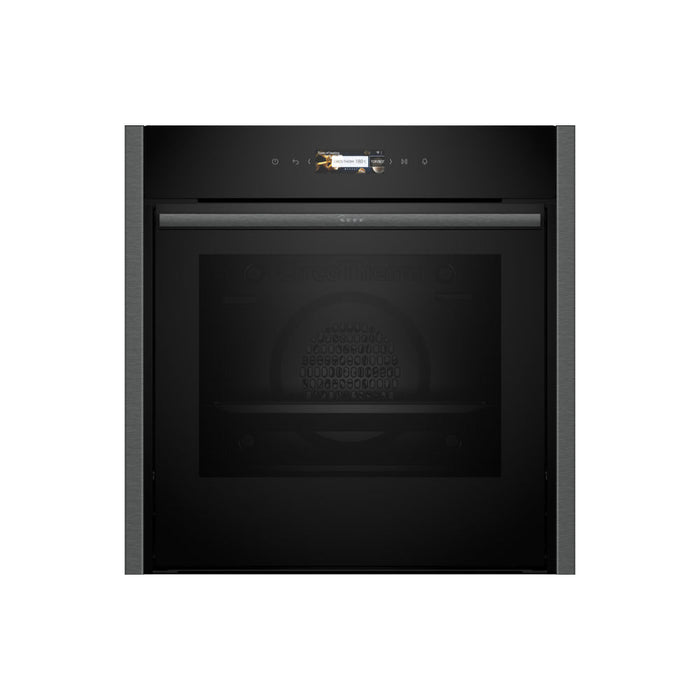 Neff N70 B54CR31G0B Single Slide & Hide Electric Oven Image 1