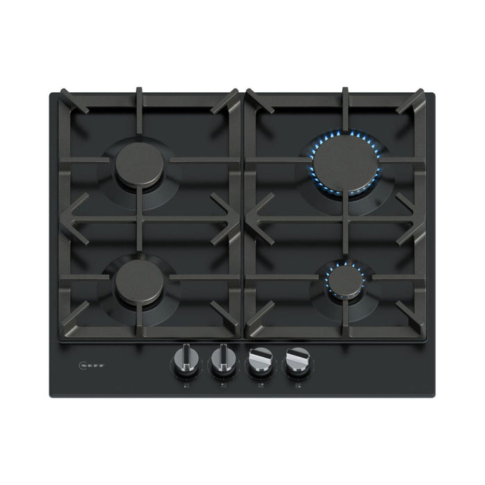 Neff N70 T26CIP8S0 60cm Gas Hob - Black Image 1