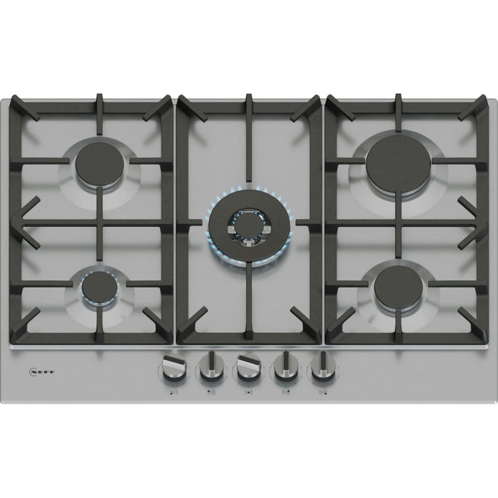 Neff N70 T27CIQ8N0 75cm Gas Hob - St/Steel Image 1
