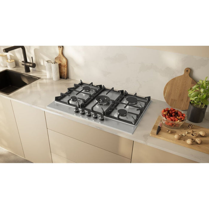 Neff N70 T27CIQ8N0 75cm Gas Hob - St/Steel Image 5
